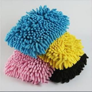 Customizable Reasonable Price Chenille Wash Mitt
