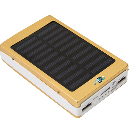 GVPBG07SR10G GAV G07 सोलर पावर बैंक 10000 mAh-सिल्वर