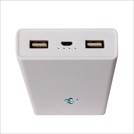 Gvpbg06m15wh Gav G06 Power Bank 15600 Mah With Dual Usb Ports-white