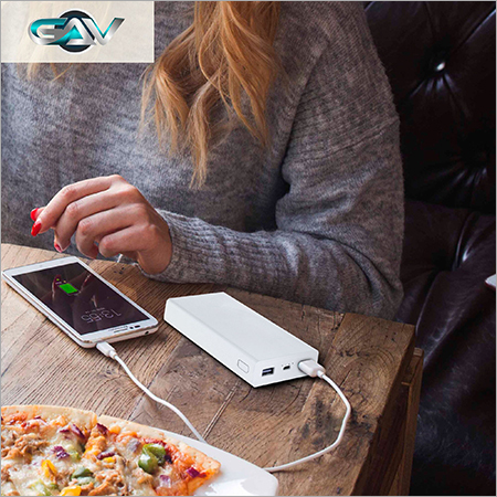 Gvpbg06m15wh Gav G06 Power Bank 15600 Mah With Dual Usb Ports-white