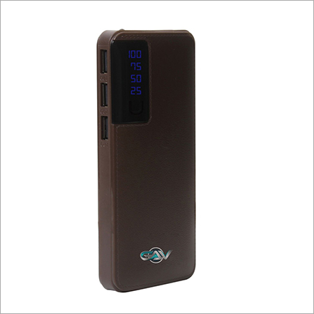GVPBG11C13BR GAV G11 पॉवर बैंक 13000 mAh के साथ 3 USB पोर्ट - ब्राउन