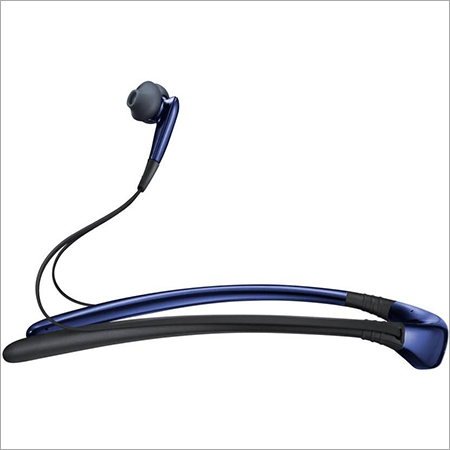 Gvbhlevlub Gav Lvl U Bluetooth Stereo Headset Flexible Joint With Neckband ( Blue )