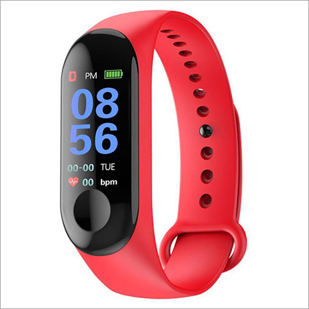 GAVOGM3002R GAV M3 इंटेलिजेंट हेल्थ ब्रेसलेट-लाल