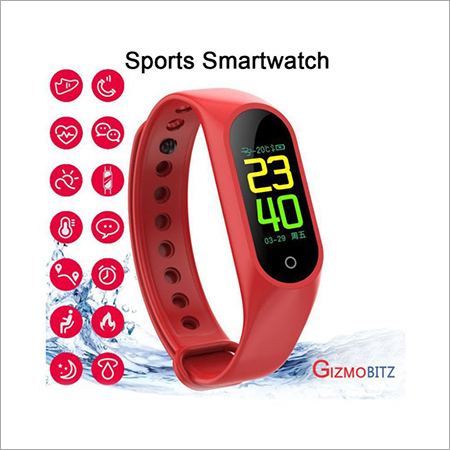 Gavogm3002r Gav M3 Intelligent Health Bracelet-red