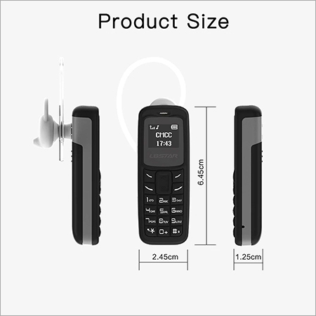 Gavmpbm30bk Gav Bm30 L8star Mini Mobile Phone Bluetooth Headset Black