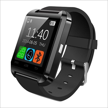 GAVSWU8BK GAV ब्लूटूथ U8 स्मार्टवॉच - काला