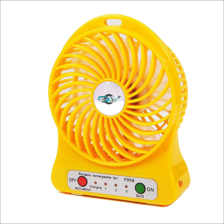 Gvhsmpfy Gav High Speed Mini Portable Rechargeable Fan Yellow