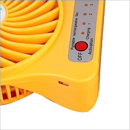 Gvhsmpfy Gav High Speed Mini Portable Rechargeable Fan Yellow