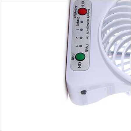 Gvhsmpfwh Gav High Speed Mini Portable Rechargeable Fan White