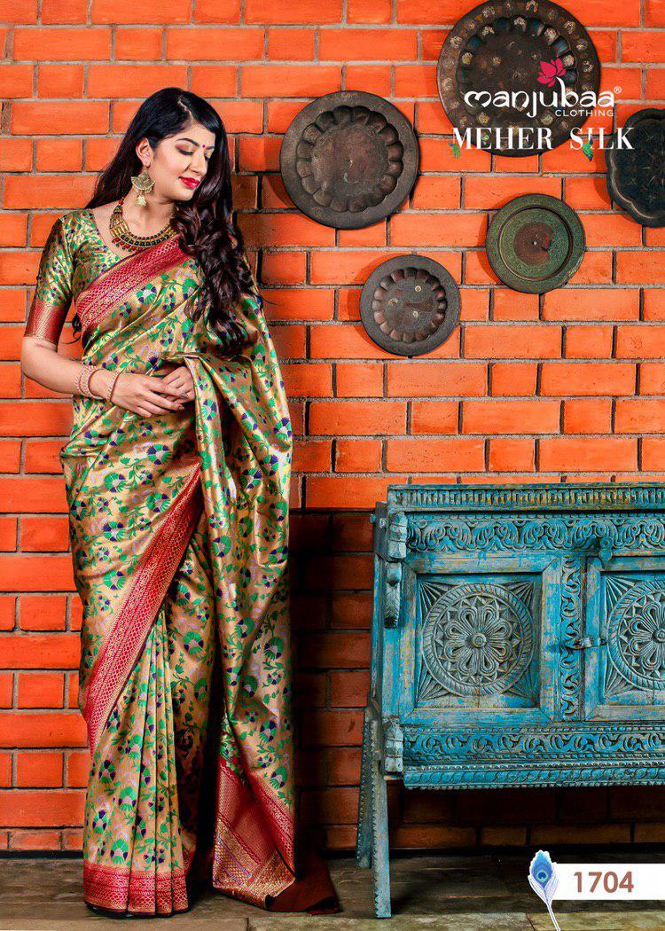 Multy Silk,designer Saree