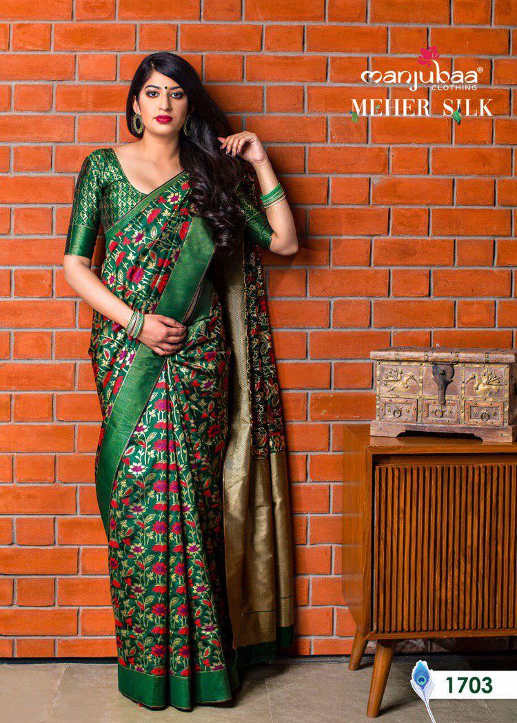 Multy Silk,designer Saree