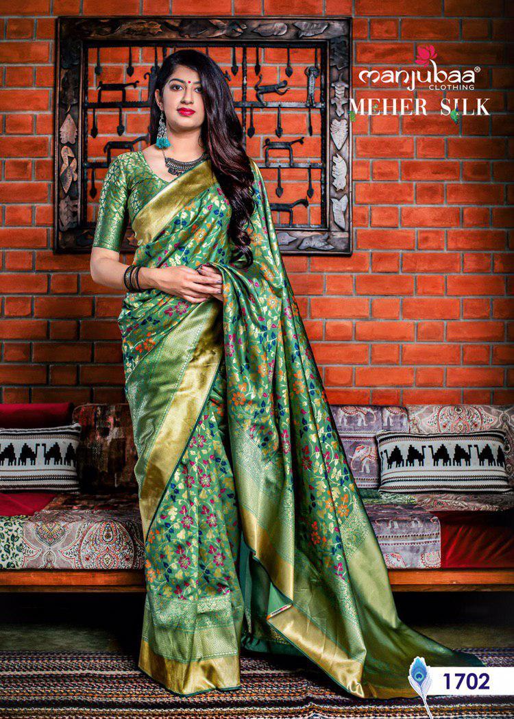 Multy Silk,designer Saree