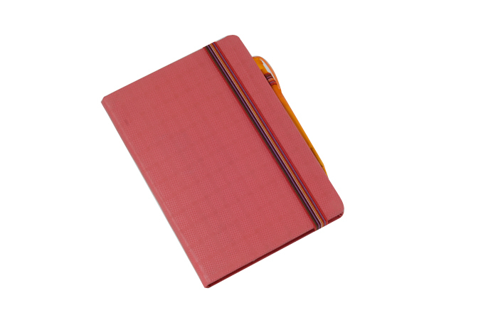 Hard Pasting Notebook - Premium Leatherite, 80 Gsm, Ruled/graph Style, 96 Leaf/196 Page Count | Lightweight, Perfect Sewing Binding, Available In Various Colors