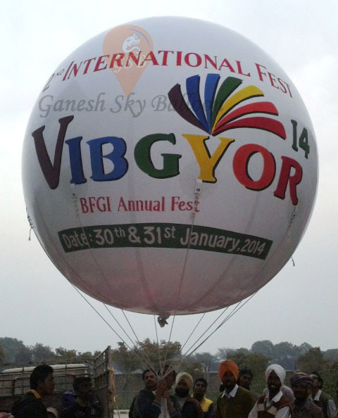 Air Balloon In Delhi Design: Samsung