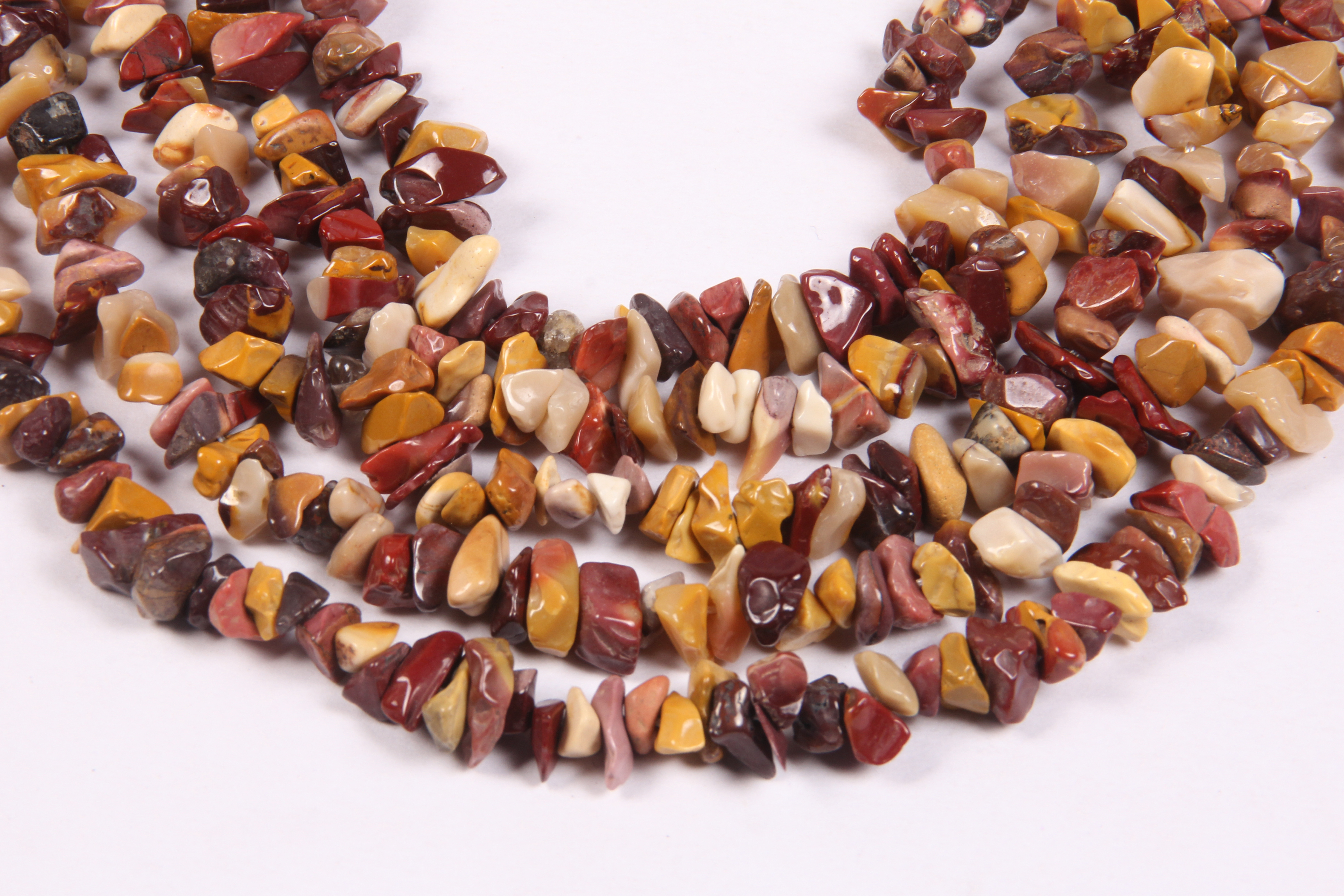 Mookaite Jasper Uncut Chips Beads