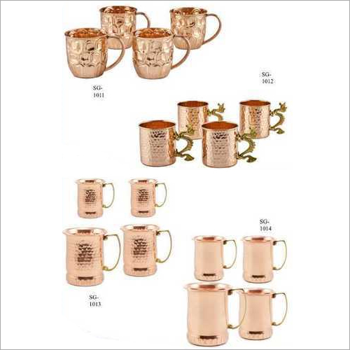 कॉपर कप सेट