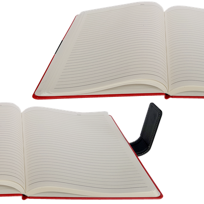 Hard Pasting Notebook - 80 Gsm Paper, 192 Pages In B5 & A5 Sizes | Lightweight Hardcover, Sewing Binding For Daily Use & Gifting