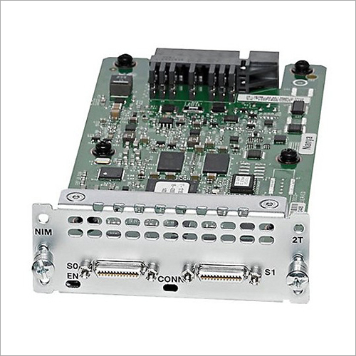 Cisco 2-Port Serial Wan Network Interface Card Dimension(L*W*H): 1.25 X 3.50 X 7.24 Inch (In)
