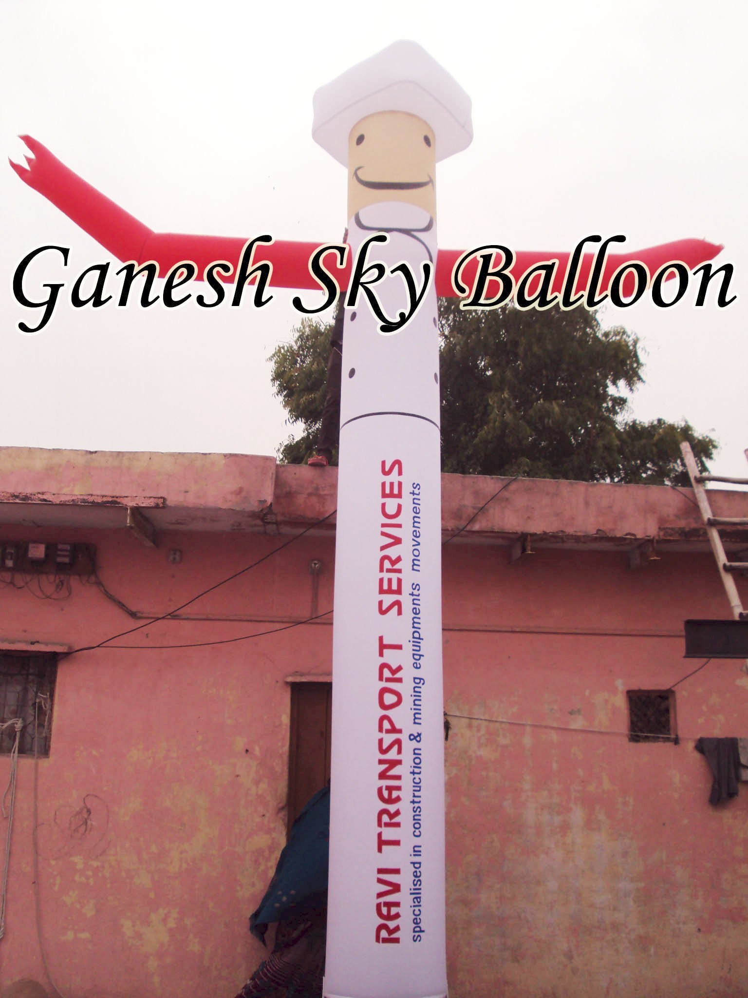 Green Inflatable Sky Dancer