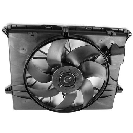 S Class Radiator Fan - Color: Black