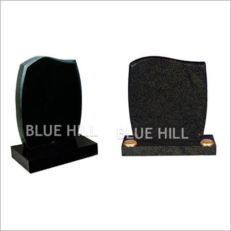 Half Ogee Top-rounded Sides And Chamfered Granite Monument Application: Memorial