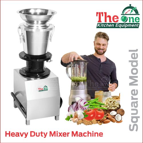 Semi Automatic Heavy Duty Mixer Grinder (Square)