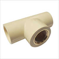 Female Threaded Tee Brass Insert
