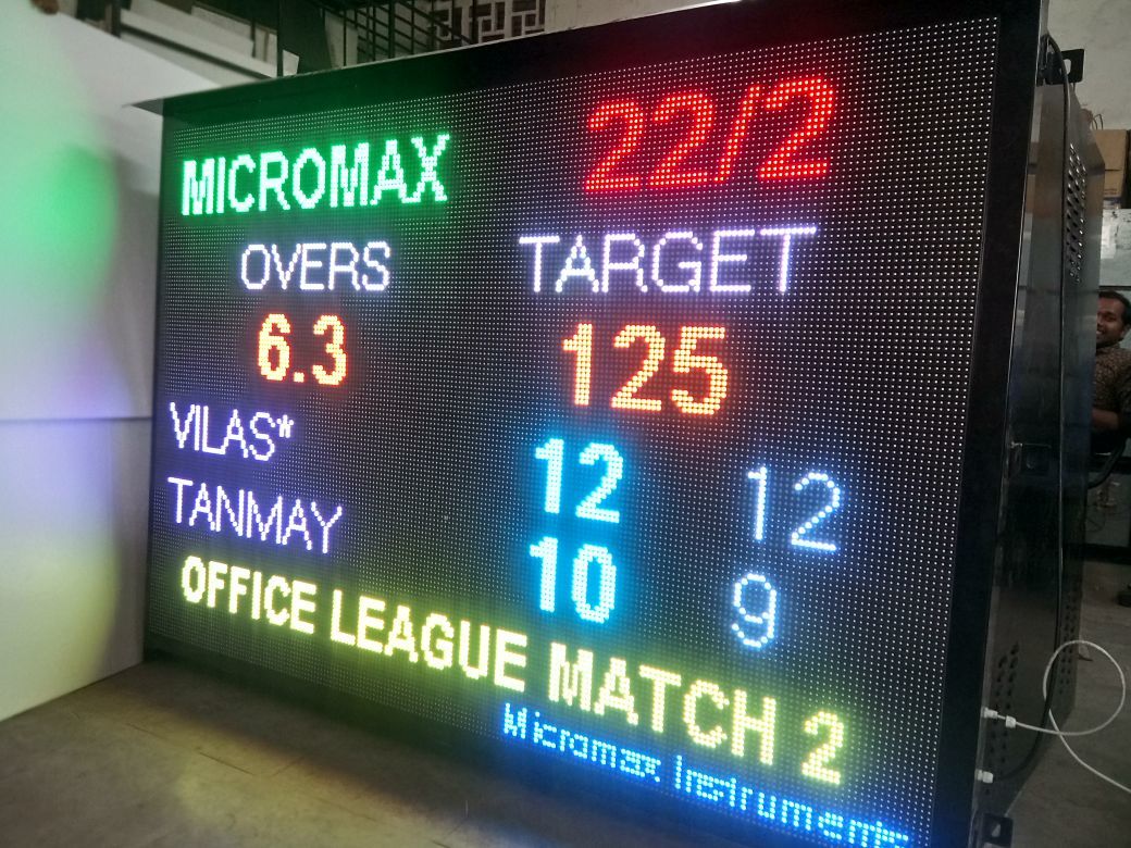 Red Led Electronic Scoreboards