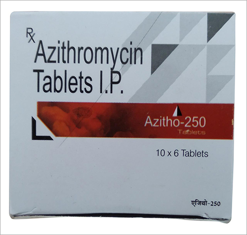 Azithromycin - 250 mg Tablets | Macrolide Antibiotic for Bacterial Infections, Highly Effective, Targeted Action for Adults and Seniors