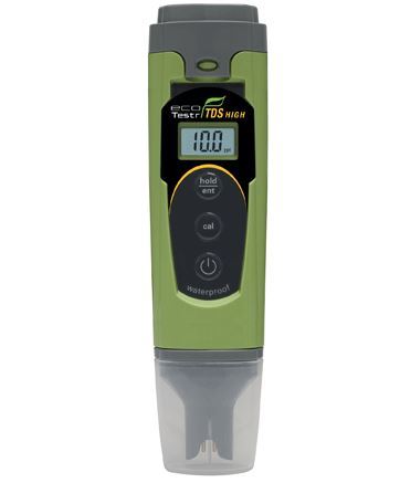 TDS Meter - Waterproof IP67, Adjustable TDS Factor 0.50 - 1.00 , Manual Calibration and Hold Function for Accurate Readings