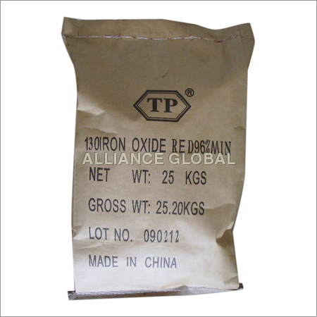 Iron Oxide - Fine Powder Form, 100% Pure Quality | High Temperature Resistance, Color Fastness, Industrial Applications