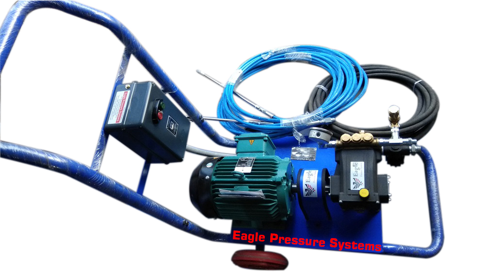 High Pressure Water Jet Cleaner - Flow Rate: 30 Lpm