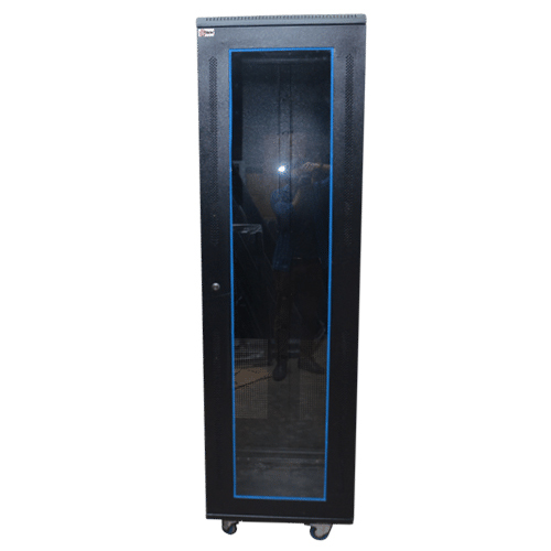Floor Standing Steel Series Networking Rack - 36U (600x600mm) | CRCA Steel, Vented Panels, Removable Side Access, Lockable Doors, Enhanced Air Circulation, Mobile with Castors