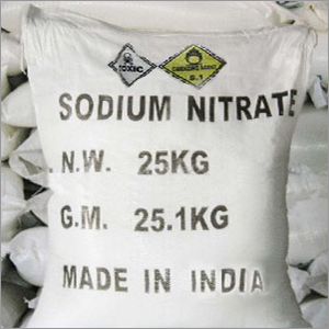 सोडियम नाइट्रेट का घनत्व: कम