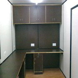 Portable Office Cabins - Fiberglass Reinforced Plastic, Customizable Dimensions, White Color | Insulated, Pre-wired Electrical, Double-glazed Windows
