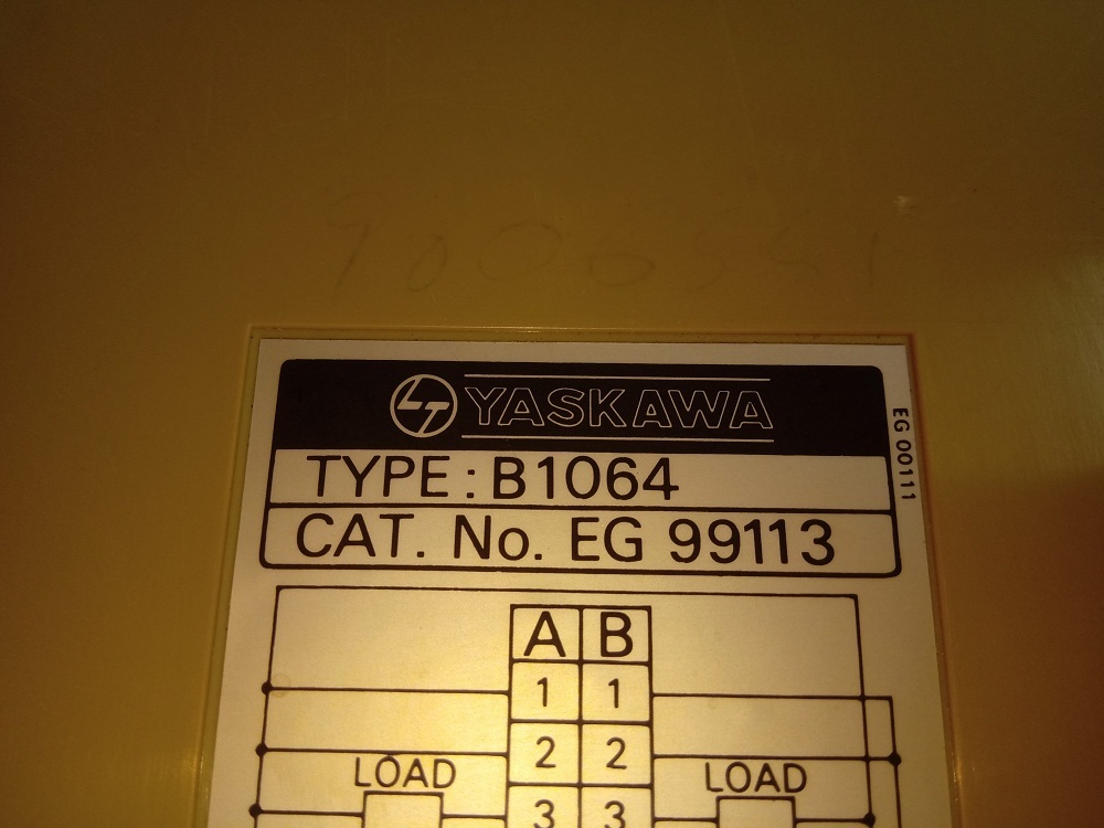 Yaskawa Relay Module B1064 Eg99113
