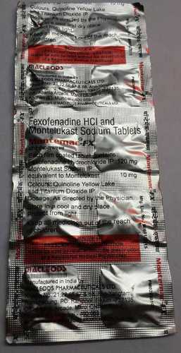Fexofenadine Hydrocloride Montelukast Sodium Tablets Specific Drug