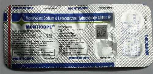 Montelukast Sodium Levocetrizine Hydrocloride Tablets Specific Drug