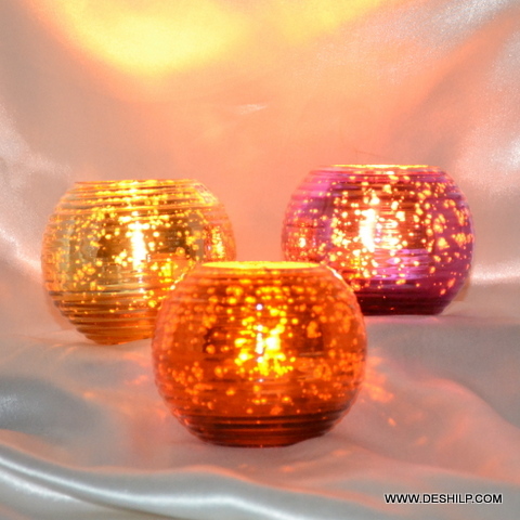Silver Small Candle Holder
