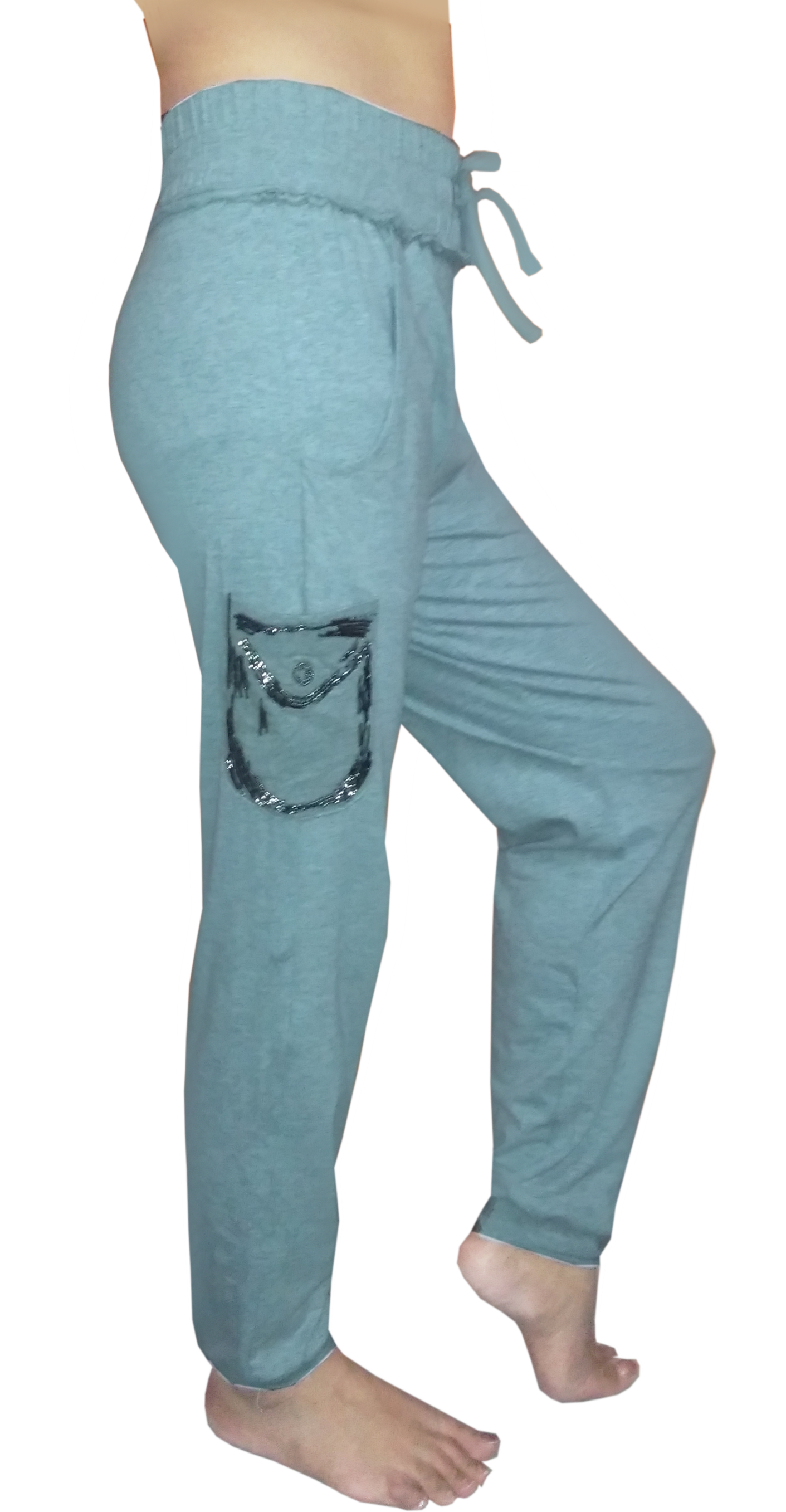 Yoga Loose Pants With Drawstrings Age Group: Adults