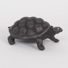 Silver Big Metal Turtle