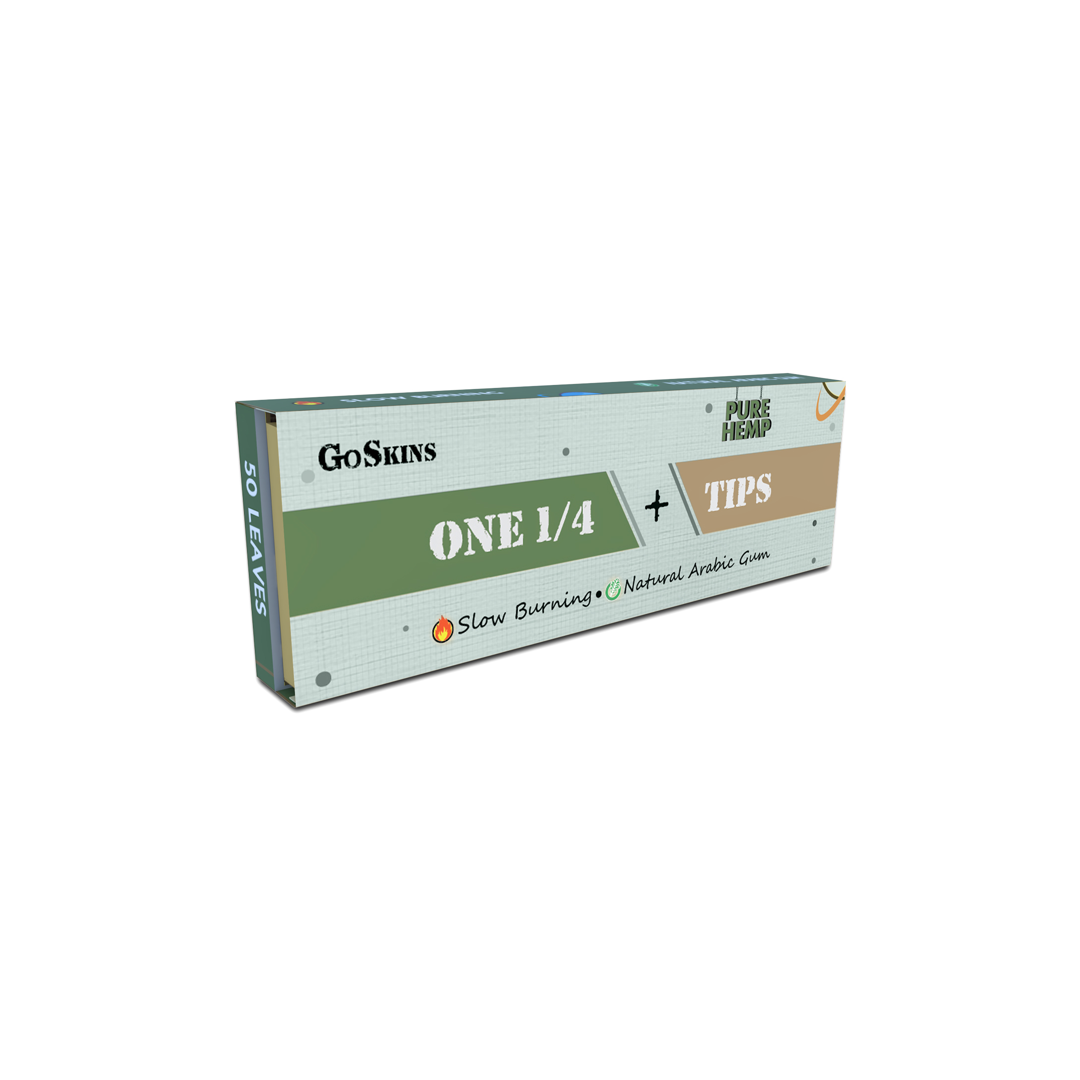 Milky Rolling Paper With Filter Tips One 1by4 Pure Hemp