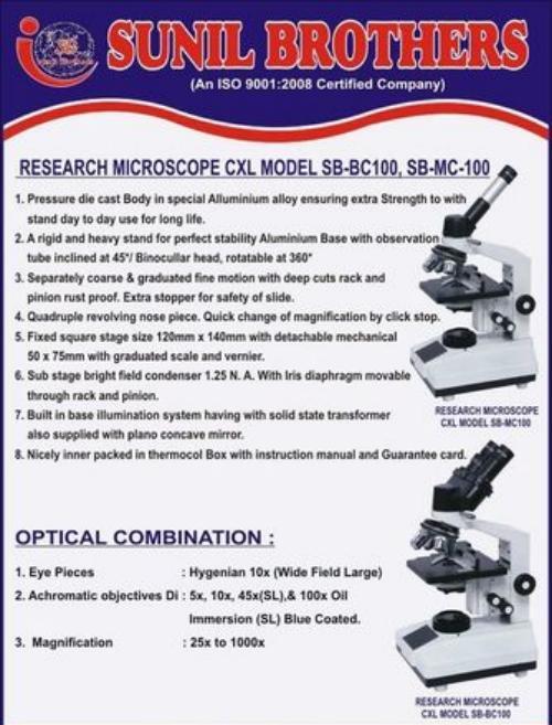 Binocular Microscope