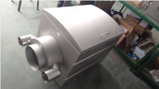 Intelligent Rotatory Drum Filter - Sus316l Stainless Steel, 120x70x60cm Size, Max 60,000l/h Capacity | Elegant Design For Big Fish Farms And Koi Ponds