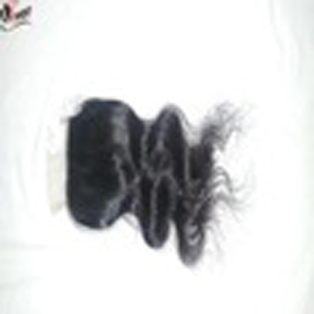 Indian Natural Kinky Curly Lace Closure Virgin Human Hair