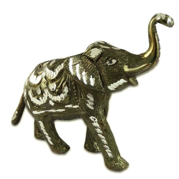 Bronze Aluminum Elephant Sculpture