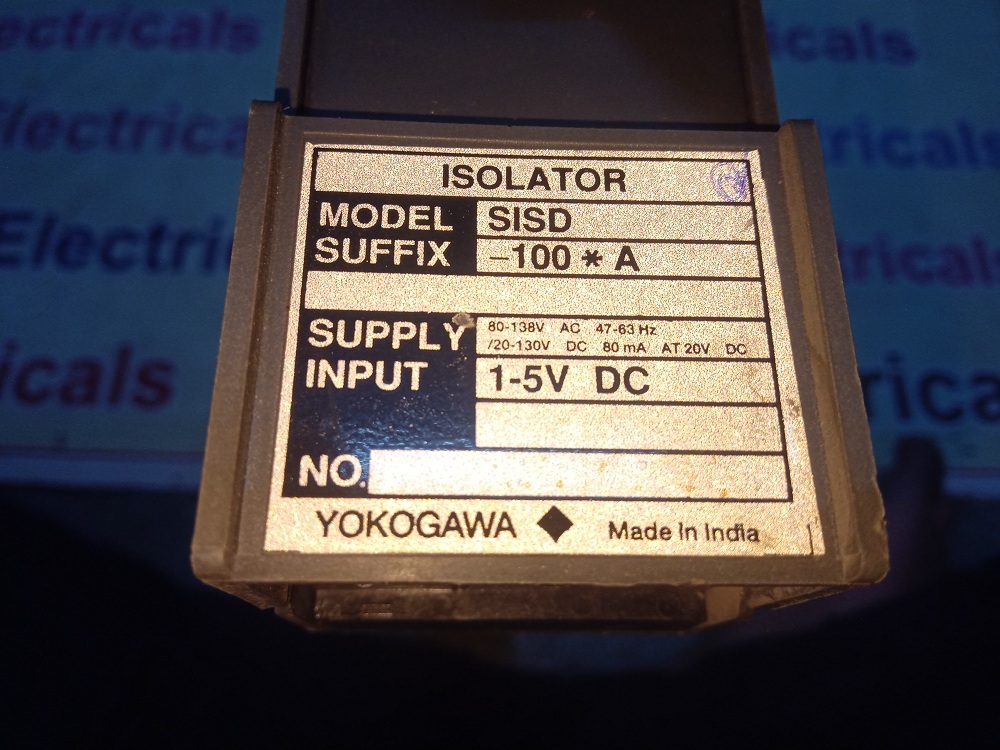 Yokogawa Materials Sisd-100*a