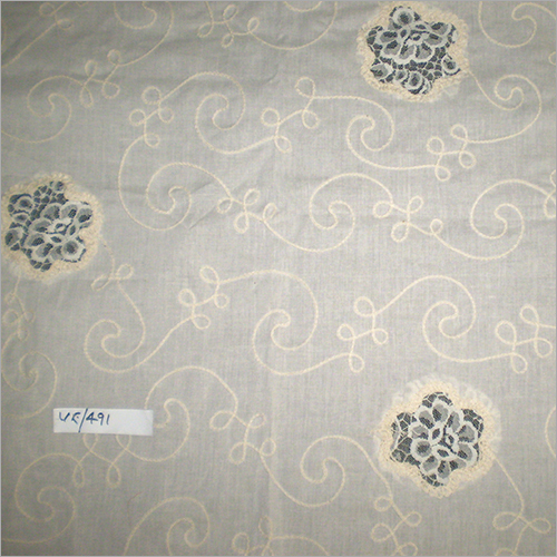 कटवर्क एम्ब्रायडरी पैचवर्क फैब्रिक