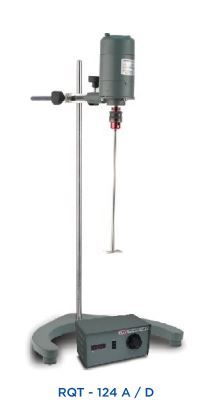 Laboratory Stirrer - SS316 Stirring Shaft, 8 x 350 mm Dimensions | PMDC Motor, Digital RPM Display, Stepless Speed Control, Ideal for QA Analysis and Sample Preparations