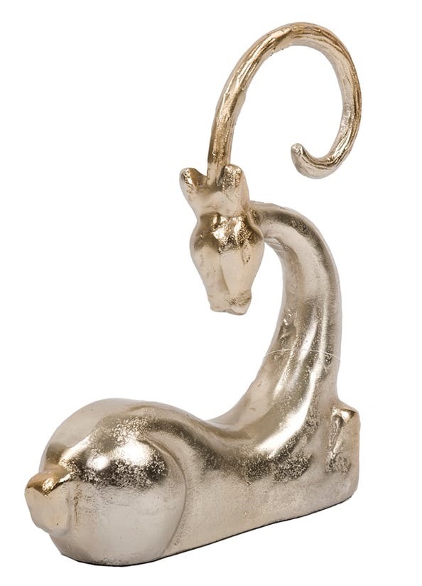 Sculpture - Aluminum Metal, Customized Size, Gold Finish | Modern Design, Chemical Resistant, Eco-friendly, Scratch Resistant, Hygienic